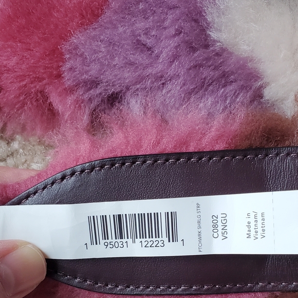 Coach Multicolor Shearling Strap - Picture 8 of 11